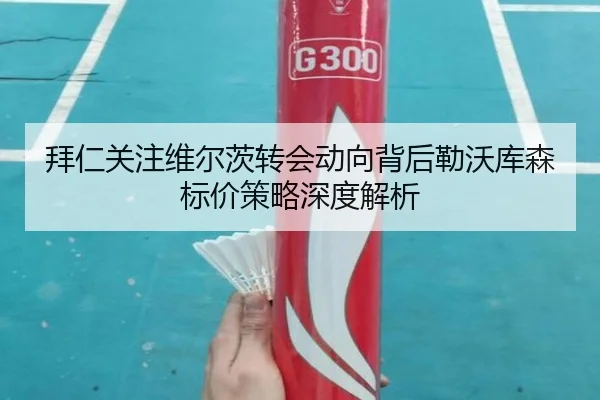 拜仁关注维尔茨转会动向背后勒沃库森标价策略深度解析
